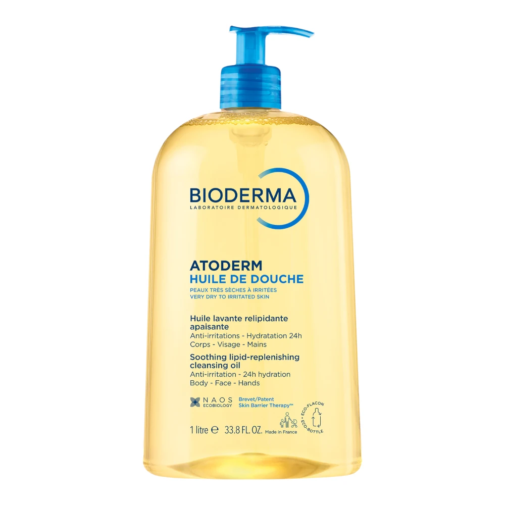 Bioderma Atoderm Shower Oil 1000 мл олія для душу для сухої шкіри