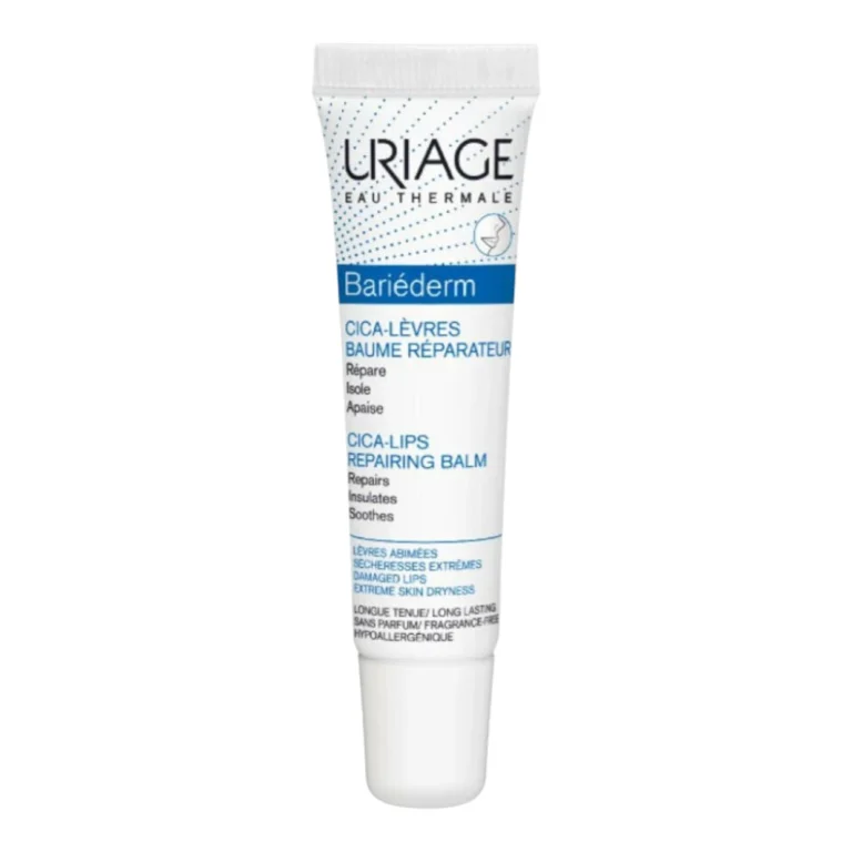 Uriage Bariederm Cica-Lips Repairing Balm 15 ml відновлюючий бальзам для сухих губ