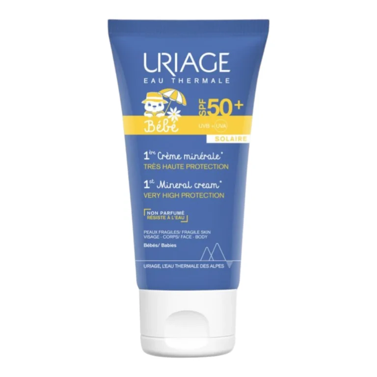 Uriage Bebe мінеральний крем SPF50+ 50 мл для дітей та немовлят