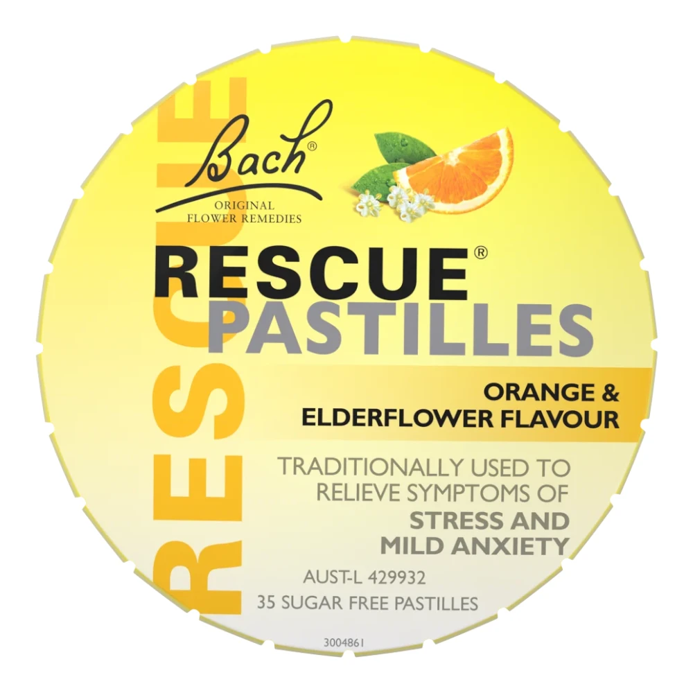 Bach Rescue Pastilles Orange 50g заспокійливі пастилки